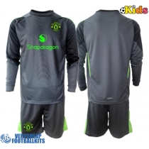 Manchester United Goalkeeper Replica Away Minikit 2025-26 Long Sleeve (+ pants)